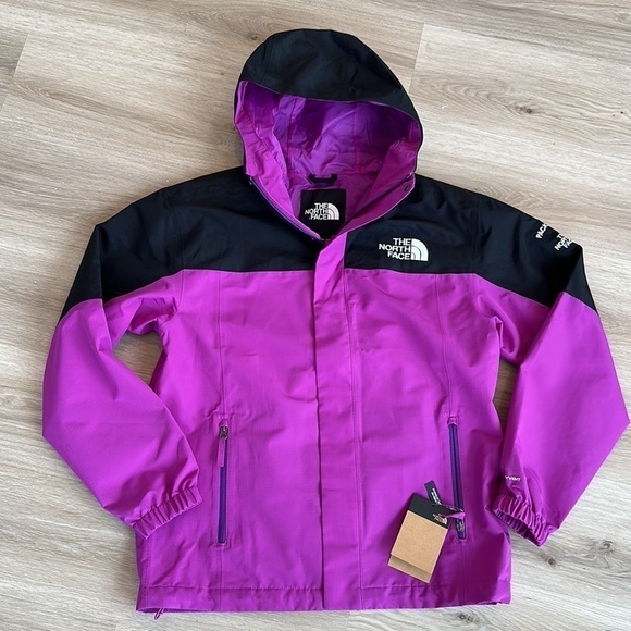 The north face packable jacket stowaway men’s small and medium black and purple - Picture 2 of 11